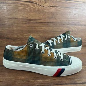 Pro Keds Flannel Pattern Low Top Sneakers Men’s Size 11 NEW